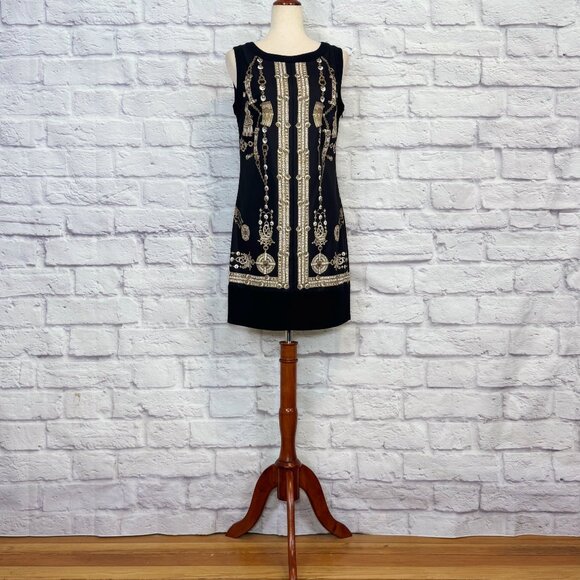 Marchesa Voyage Dresses & Skirts - Marchesa Voyage Black Treasure Sheath Dress